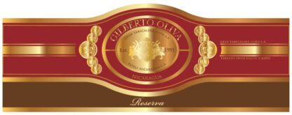 gilberto oliva cigars band image