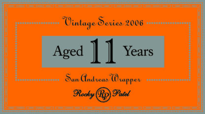 rocky patel vintage 2006 cigars label image