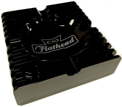 cao flathead ashtray black image