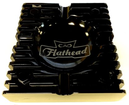 cao flathead ashtray black image