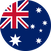 Australia flag - cigars shipped to Australia